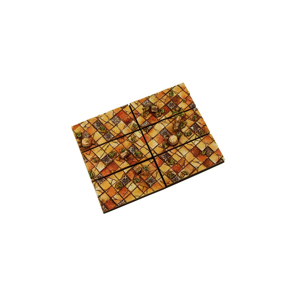 Micro Art Studio - Resin Square/Rectangular Bases - Ancient Bases 25x50mm (5)