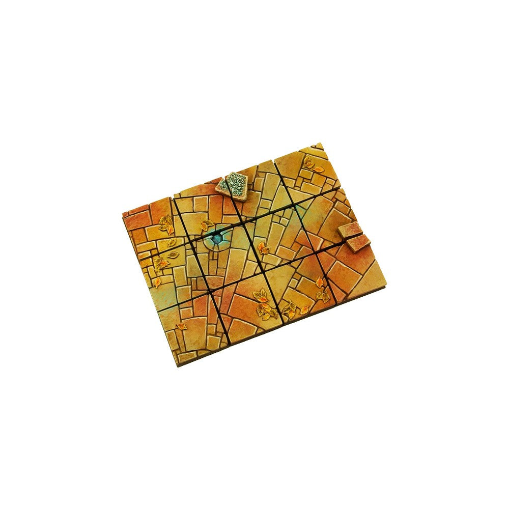 Micro Art Studio - Resin Square/Rectangular Bases - Arcane Bases 20x20mm (10)