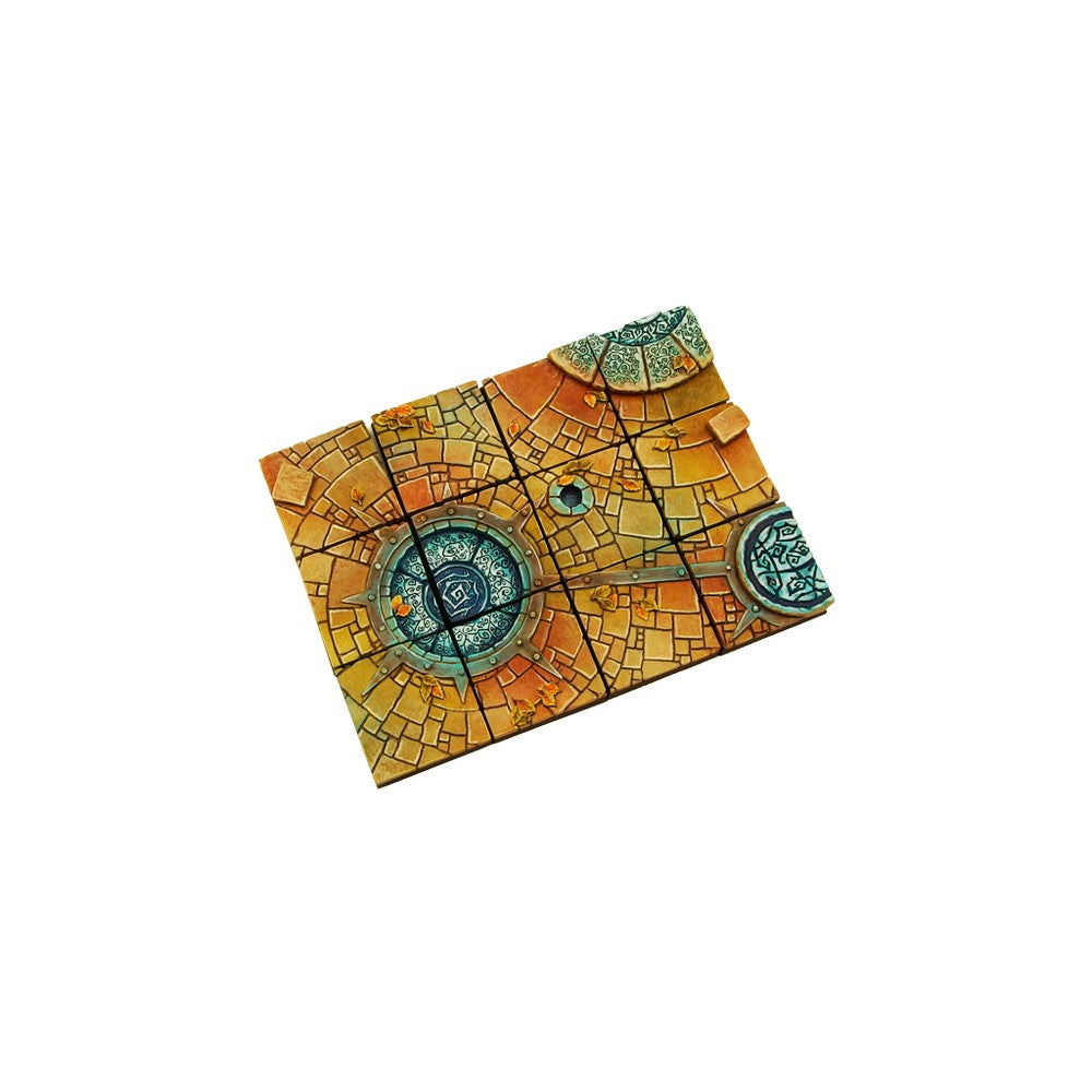 Micro Art Studio - Resin Square/Rectangular Bases - Arcane Bases 25x25mm (10)