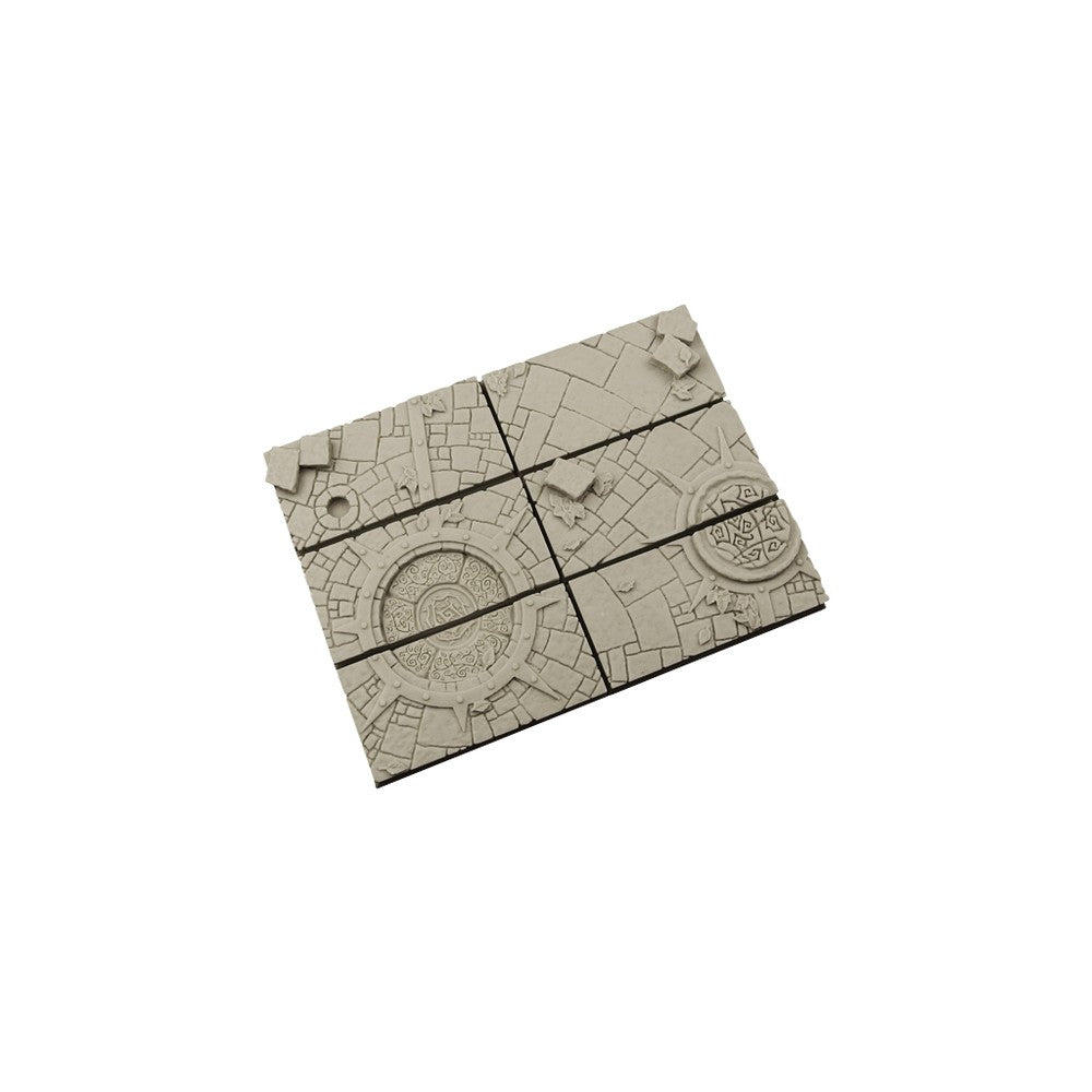 Micro Art Studio - Resin Square/Rectangular Bases - Arcane Bases 25x50mm (5)