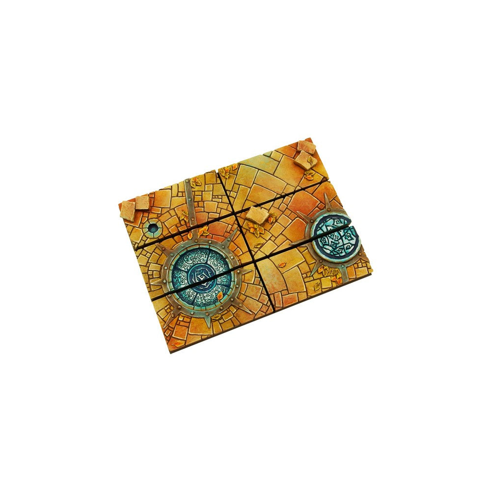 Micro Art Studio - Resin Square/Rectangular Bases - Arcane Bases 25x50mm (5)