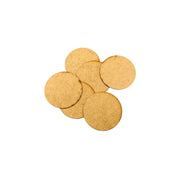 Micro Art Studio - HDF/MDF Lasercut Bases - HDF 3mm Bases Round 60mm (5)
