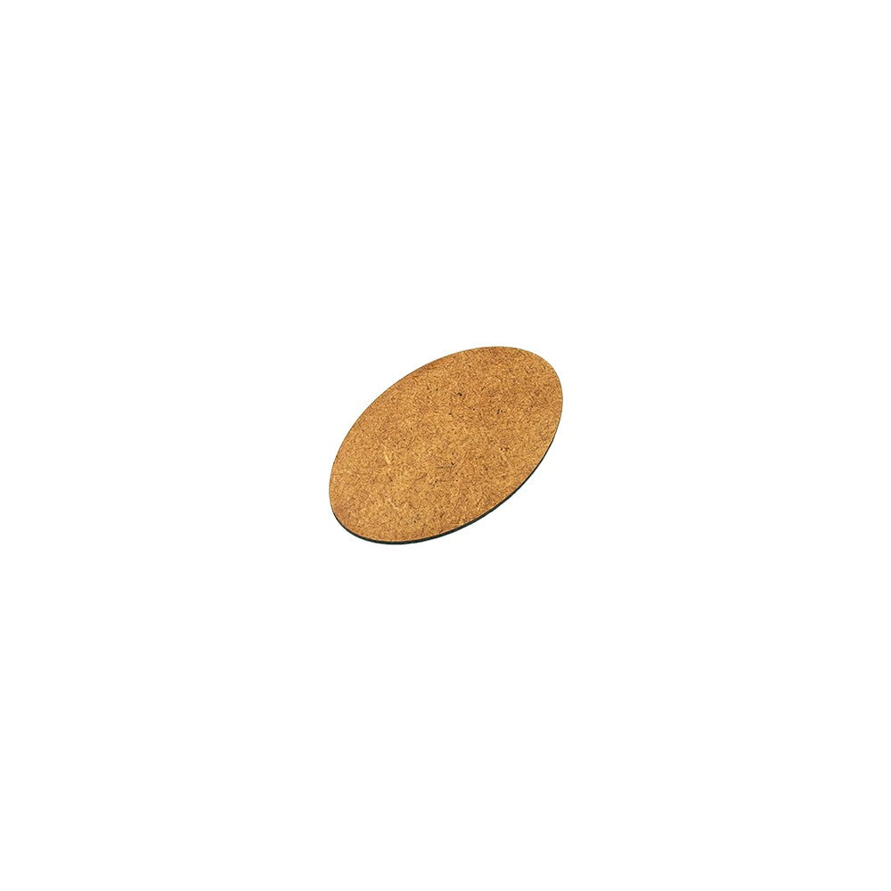 Micro Art Studio - HDF/MDF Lasercut Bases - HDF 3mm Bases Oval 75x42mm (6)