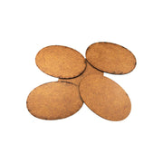Micro Art Studio - HDF/MDF Lasercut Bases - HDF 3mm Bases Oval 105x70mm (4)