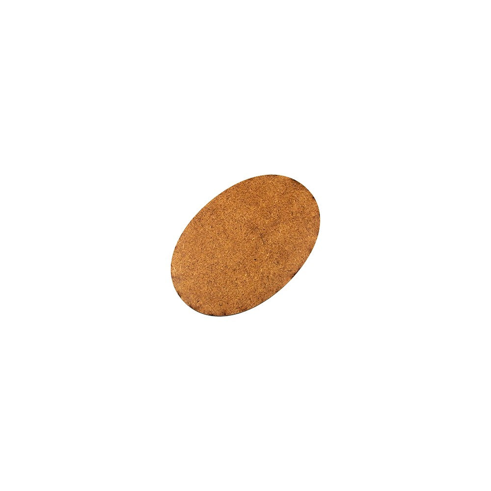 Micro Art Studio - HDF/MDF Lasercut Bases - HDF 3mm Bases Oval 105x70mm (4)