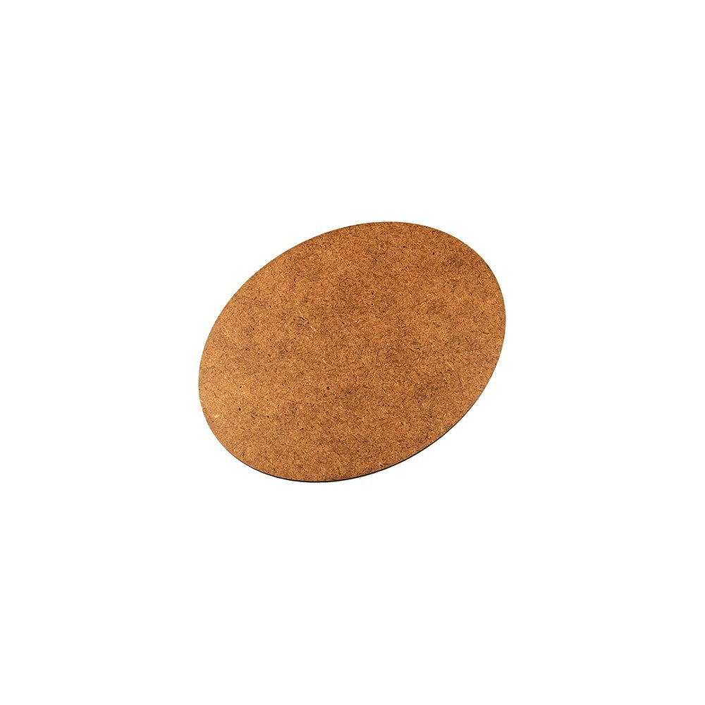 Micro Art Studio - HDF/MDF Lasercut Bases - HDF 3mm Bases Oval 120x92mm (2)
