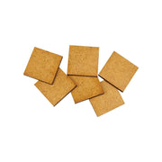 Micro Art Studio - HDF/MDF Lasercut Bases - HDF 3mm Bases 25x25mm (20)