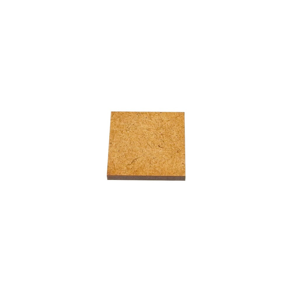 Micro Art Studio - HDF/MDF Lasercut Bases - HDF 3mm Bases 25x25mm (20)