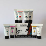 Mindwork Heavy Body Acrylics - Primary Set (5 colors)