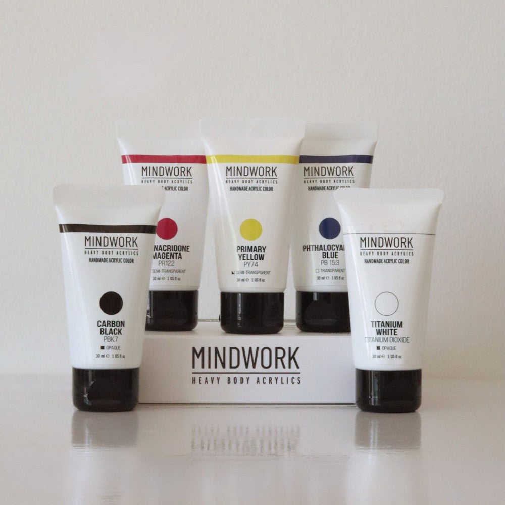 Mindwork Heavy Body Acrylics - Brom Signature Palette (8 colors)