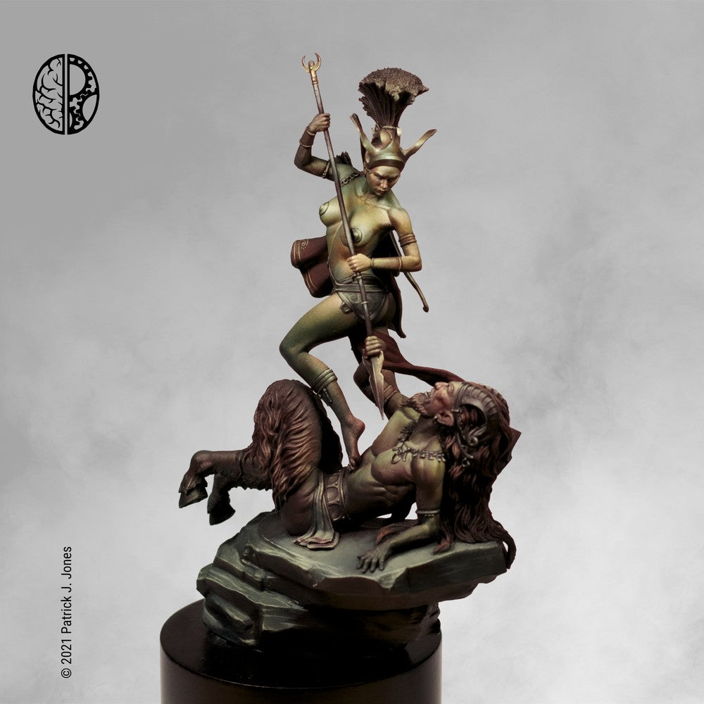Signature Series Figures - Patrick J. Jones: Artemis And The Satyr