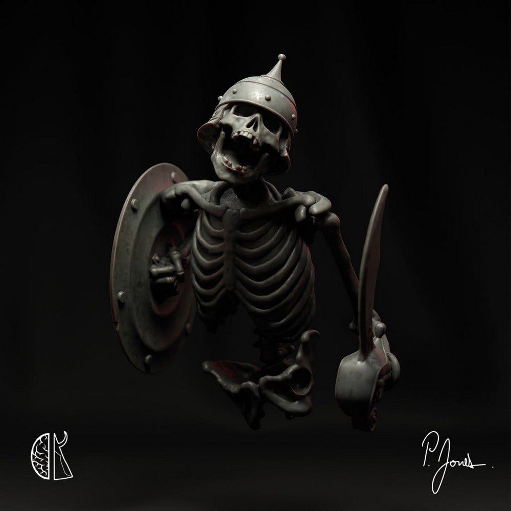 Signature Series Figures - Patrick J. Jones: Skeleton Bust