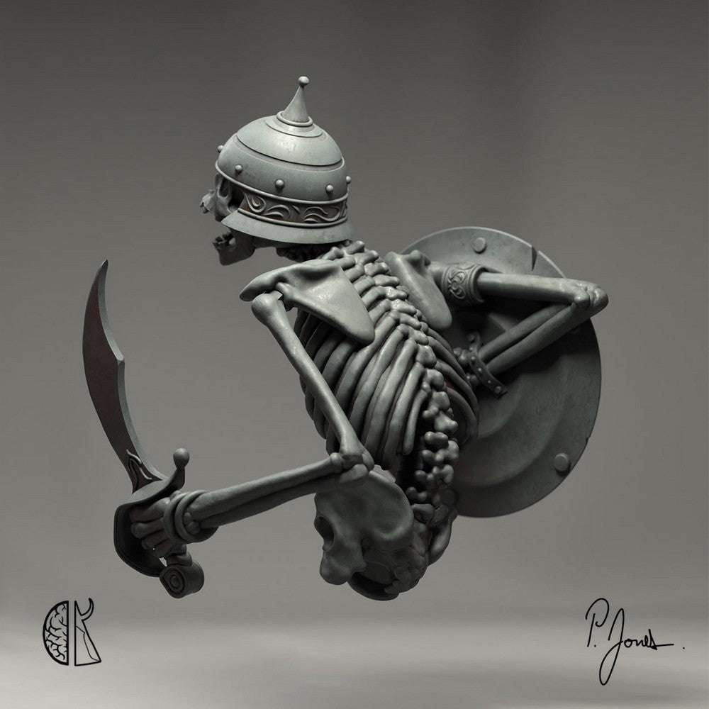 Signature Series Figures - Patrick J. Jones: Skeleton Bust