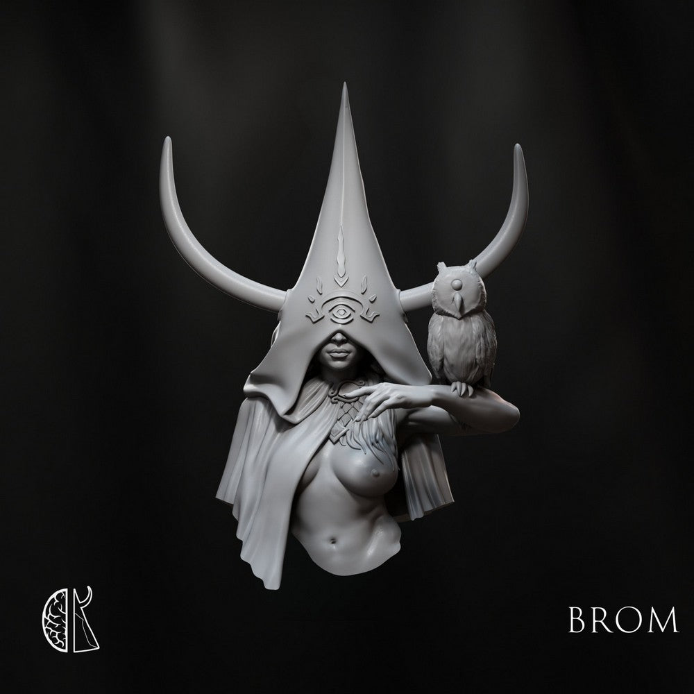 Signature Series Figures - Brom: Witchhorn Iii Academic Bust - Standard Edition