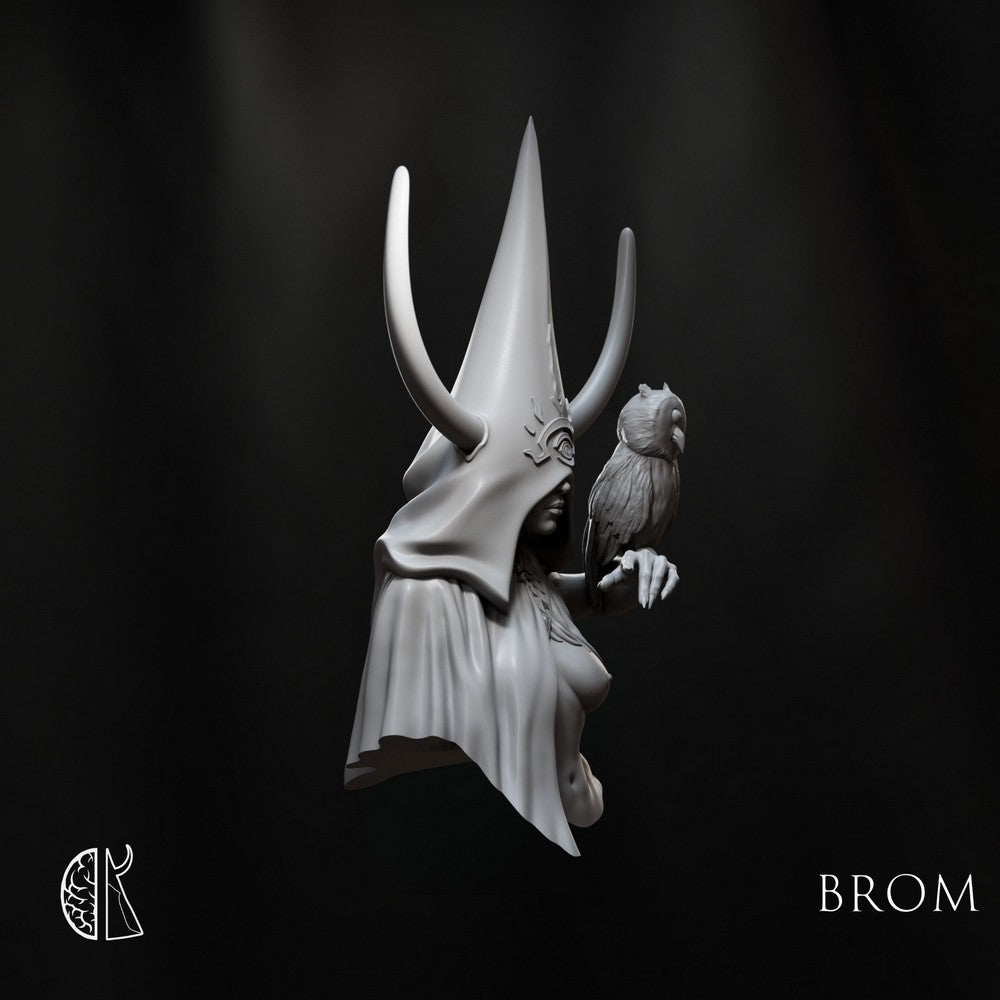 Signature Series Figures - Brom: Witchhorn Iii Academic Bust - Standard Edition