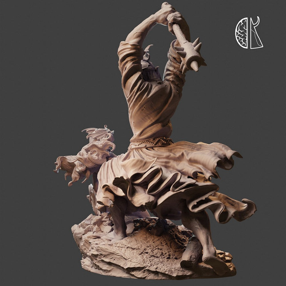 Signature Series Figures - Frank Frazetta: Eowyn Vs The Nazgul Lord
