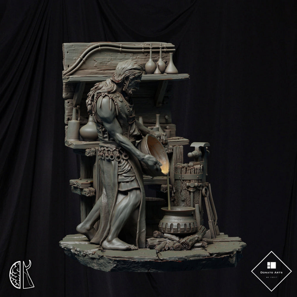 Signature Series Figures - Donato Giancola: The Alchemist