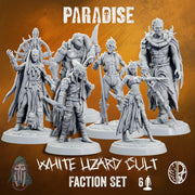 Paradise - White Lizard cult - faction set