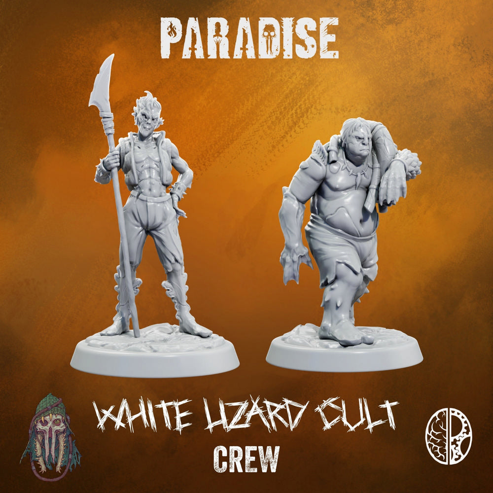 Paradise - White Lizard cult - faction set