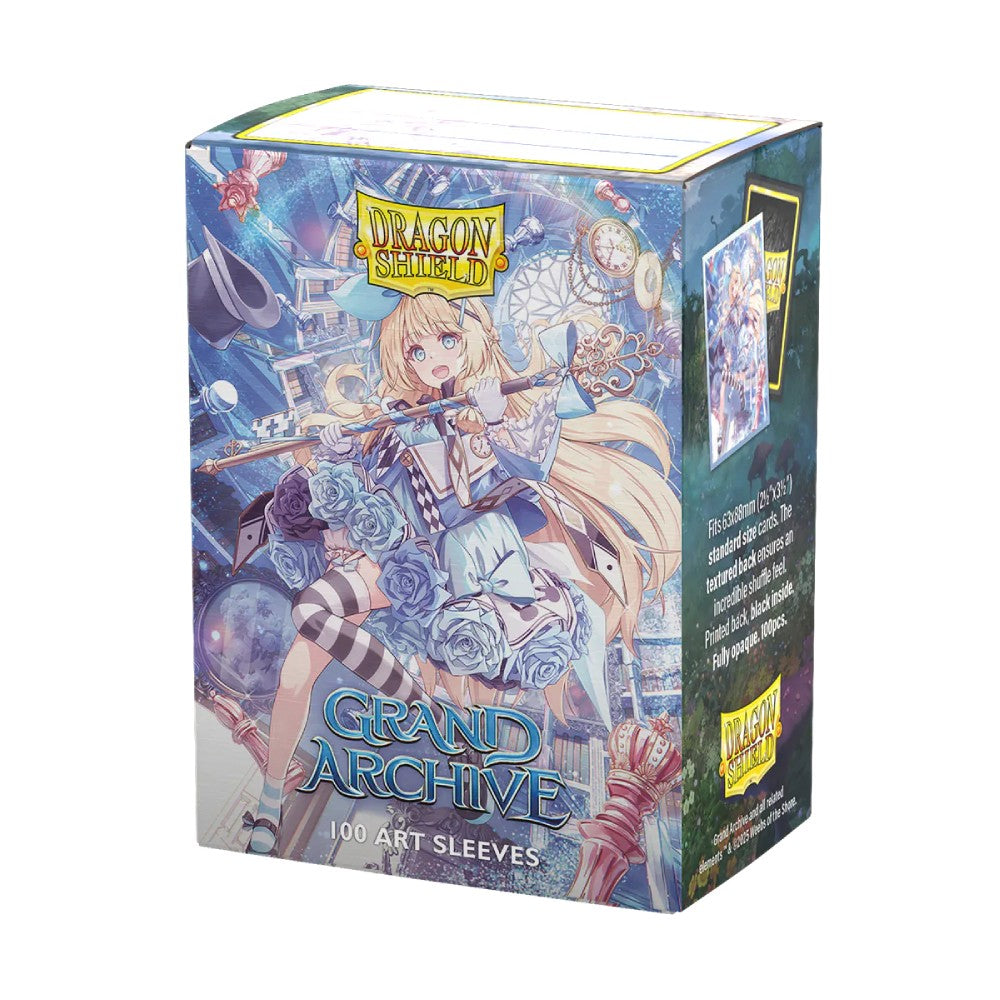 Dragon Shield: Sleeves – Matte Dual Art – Grand Archive: Alice, Golden Queen