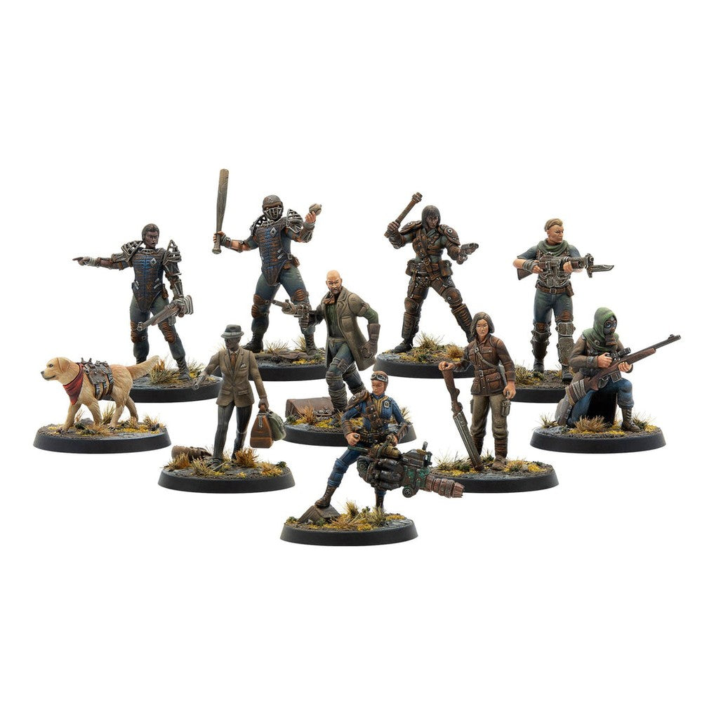 Fallout Miniatures: Wasteland Survivors Core Set (Plastic)