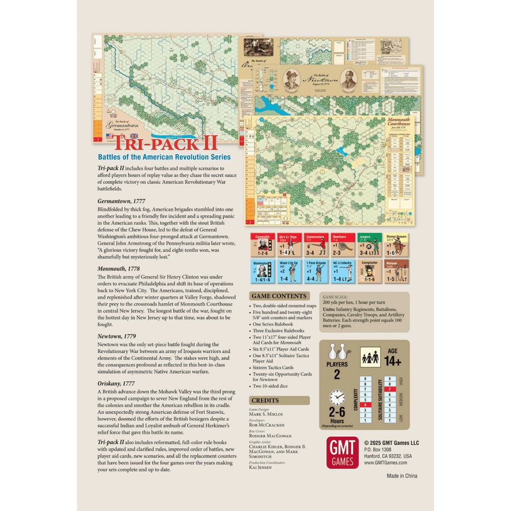 GMT Games - BoAR Am-Rev Tri-Pack #2