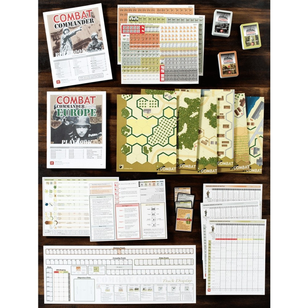 GMT Games - Combat Commander: Europe - 5th Printing