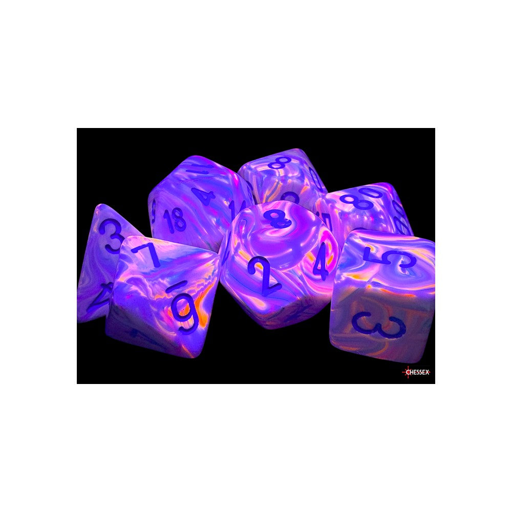 CHX 22544 Festive Mega-hedral Pop Art/blue 7-Die Set