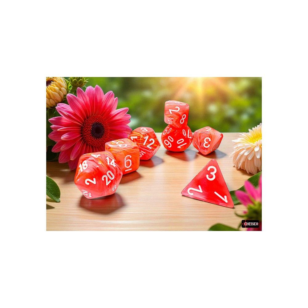 CHX 22553 Festive Mega-hedral Dahlia/white Luminary 7-Die Set