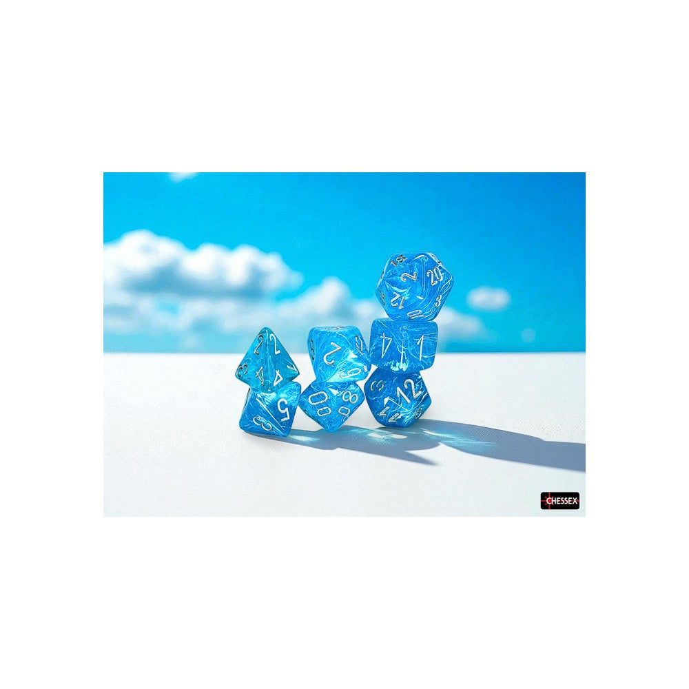 CHX 22566 Luminary Mega-hedral Sky/silver Luminary 7-Die Set