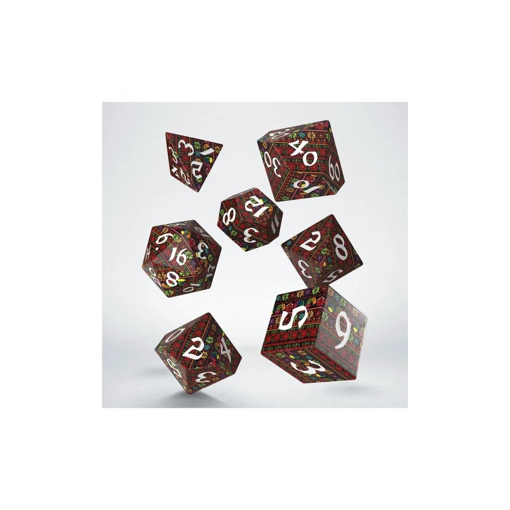 Q Workshop - Full Art Dice Set: Krajka