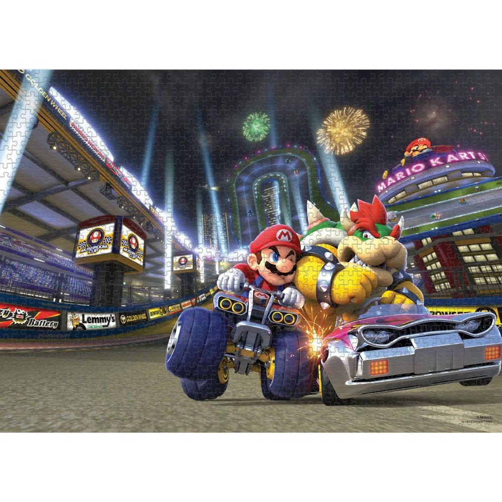 Mario Kart "Light Up the Night" 1000-Piece Puzzle