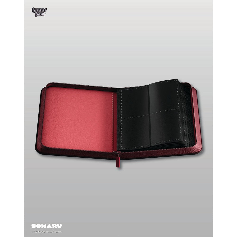 Gatherers Tavern - Binders - Cryptids Collection - 4 Pocket - Crimson Glow