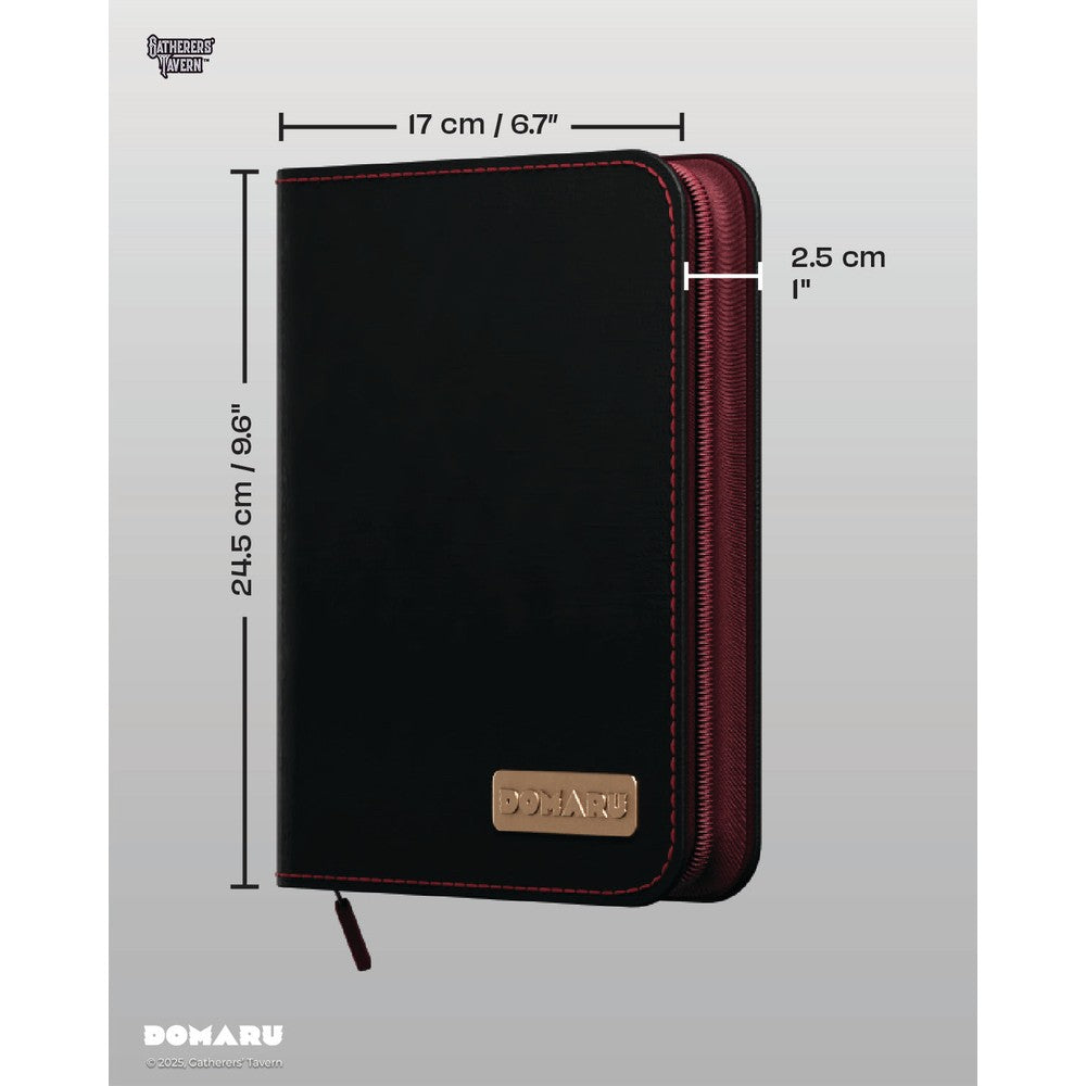 Gatherers Tavern - Binders - Cryptids Collection - 4 Pocket - Crimson Glow