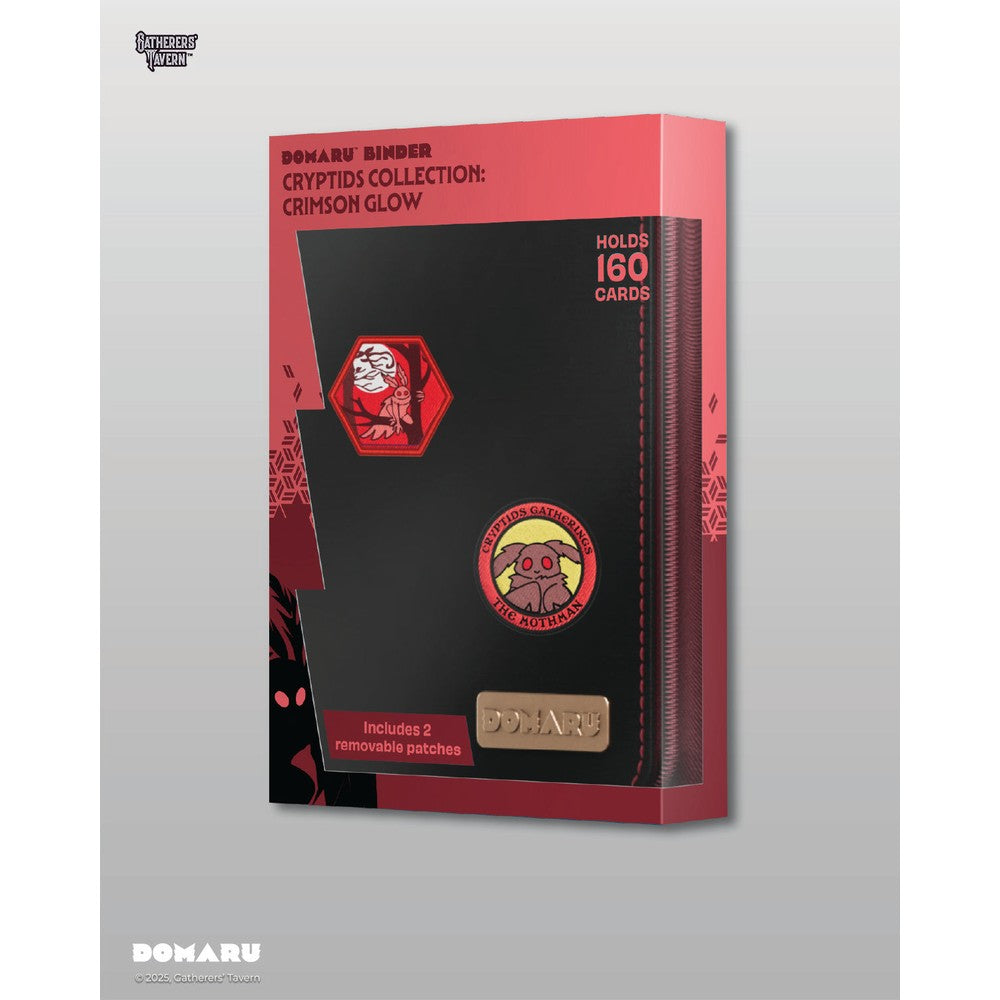 Gatherers Tavern - Binders - Cryptids Collection - 4 Pocket - Crimson Glow
