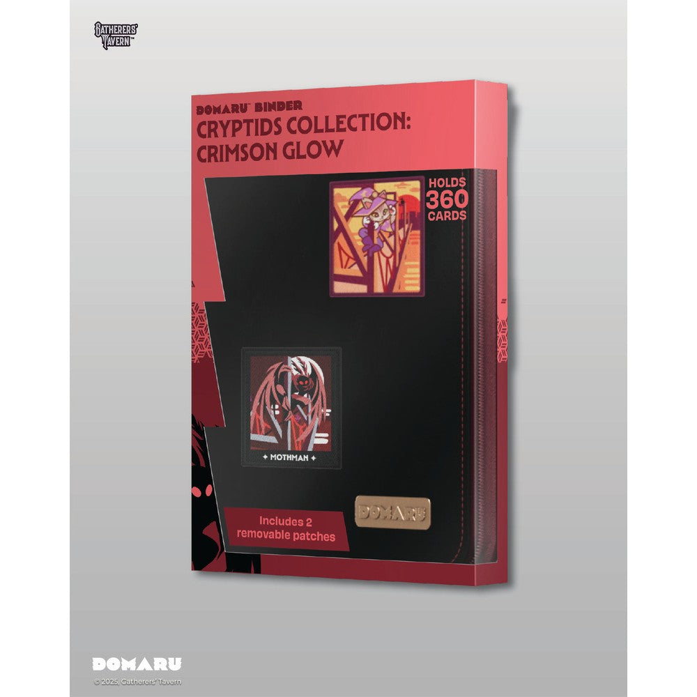 Gatherers Tavern - Binders - Cryptids Collection - 9 Pocket - Crimson Glow