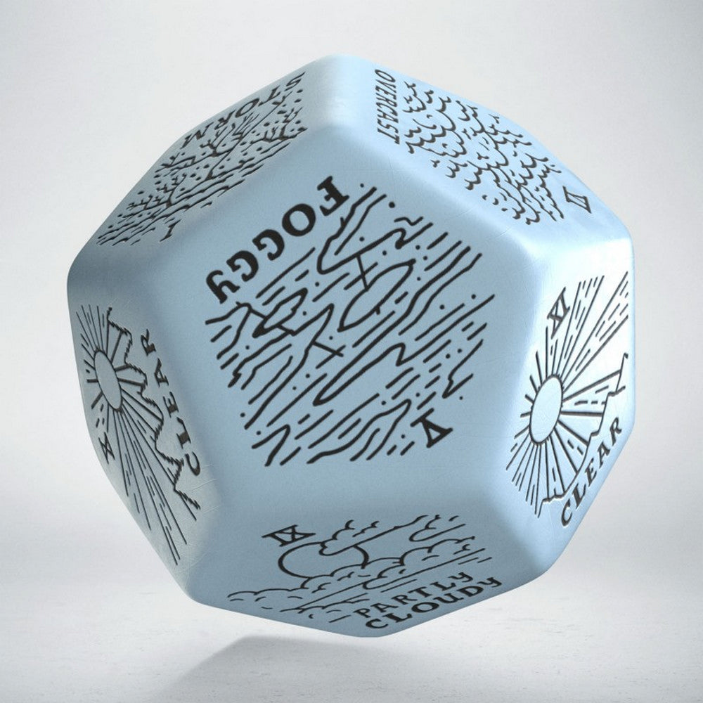 Q Workshop - Weather Generator Die: Blue&Black