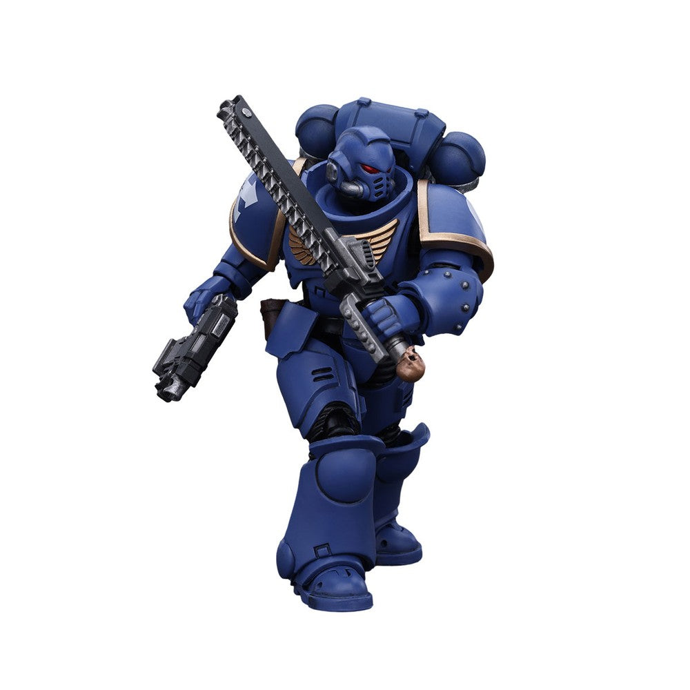Warhammer Collectibles: 1/18 Scale Space Marines Ultramarines Outriders Brother Catonus