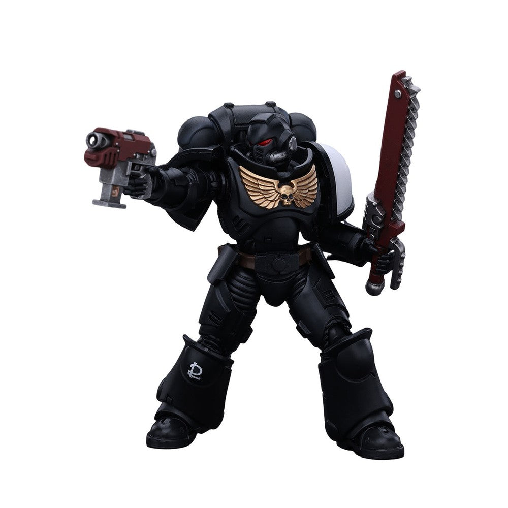 Warhammer Collectibles: 1/18 Scale Space Marines Black Templars Outriders Brother Valtus