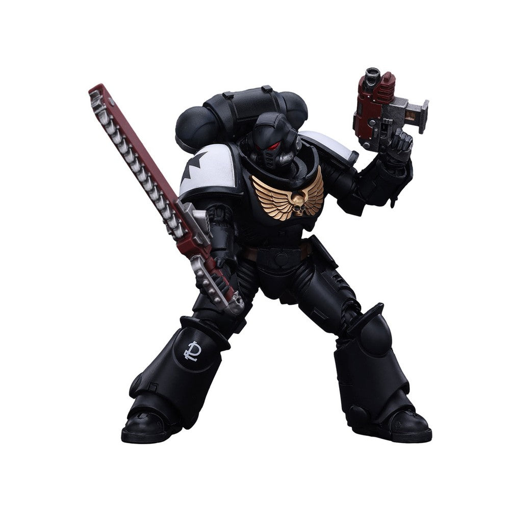 Warhammer Collectibles: 1/18 Scale Space Marines Black Templars Outriders Brother Valtus