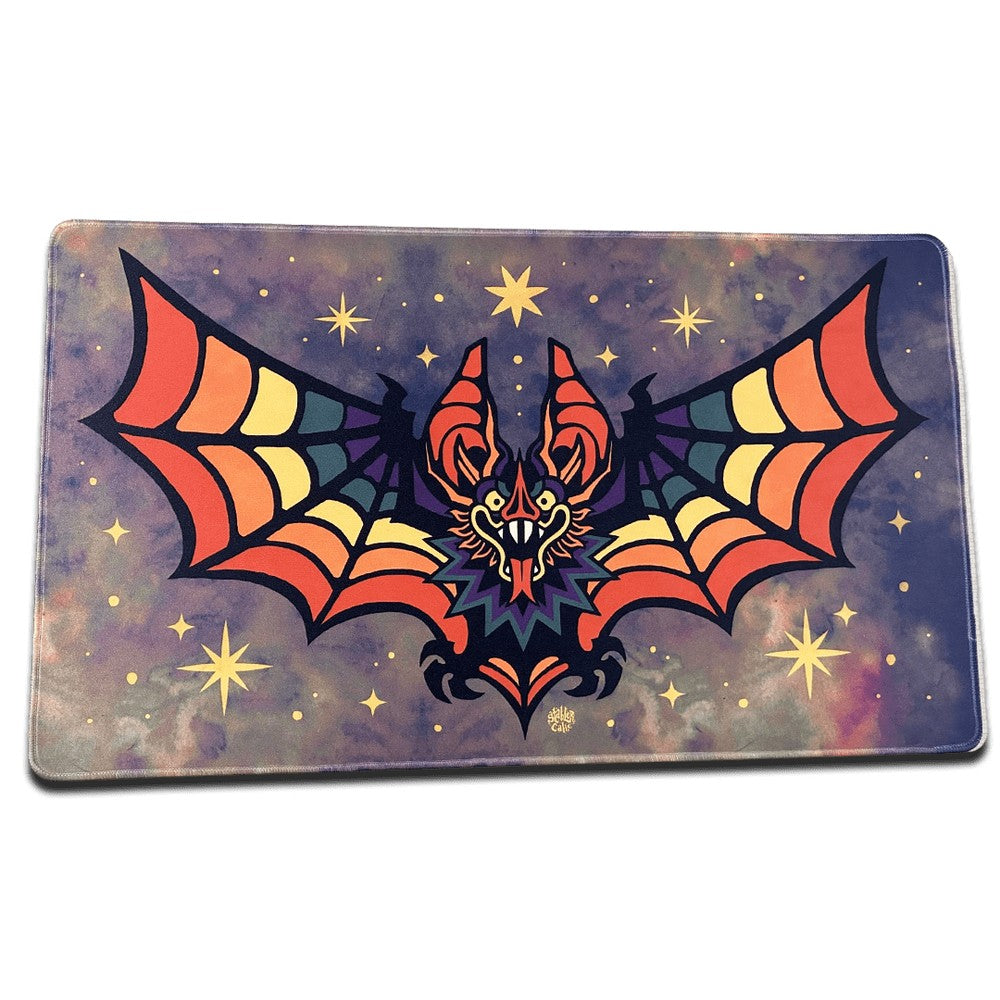 Chronicle - Creature of The Night Bat MtG Commander Stitched Edge Playmat