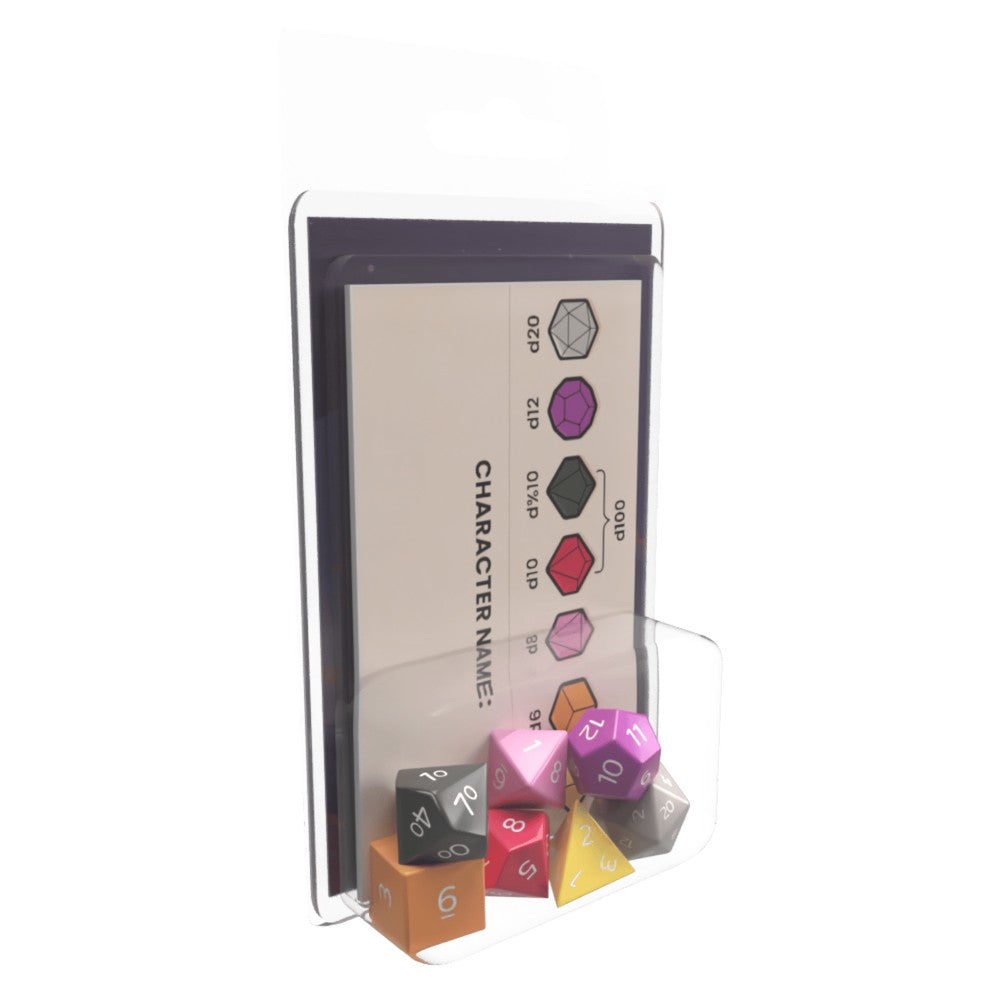 Color Coded Dice Set