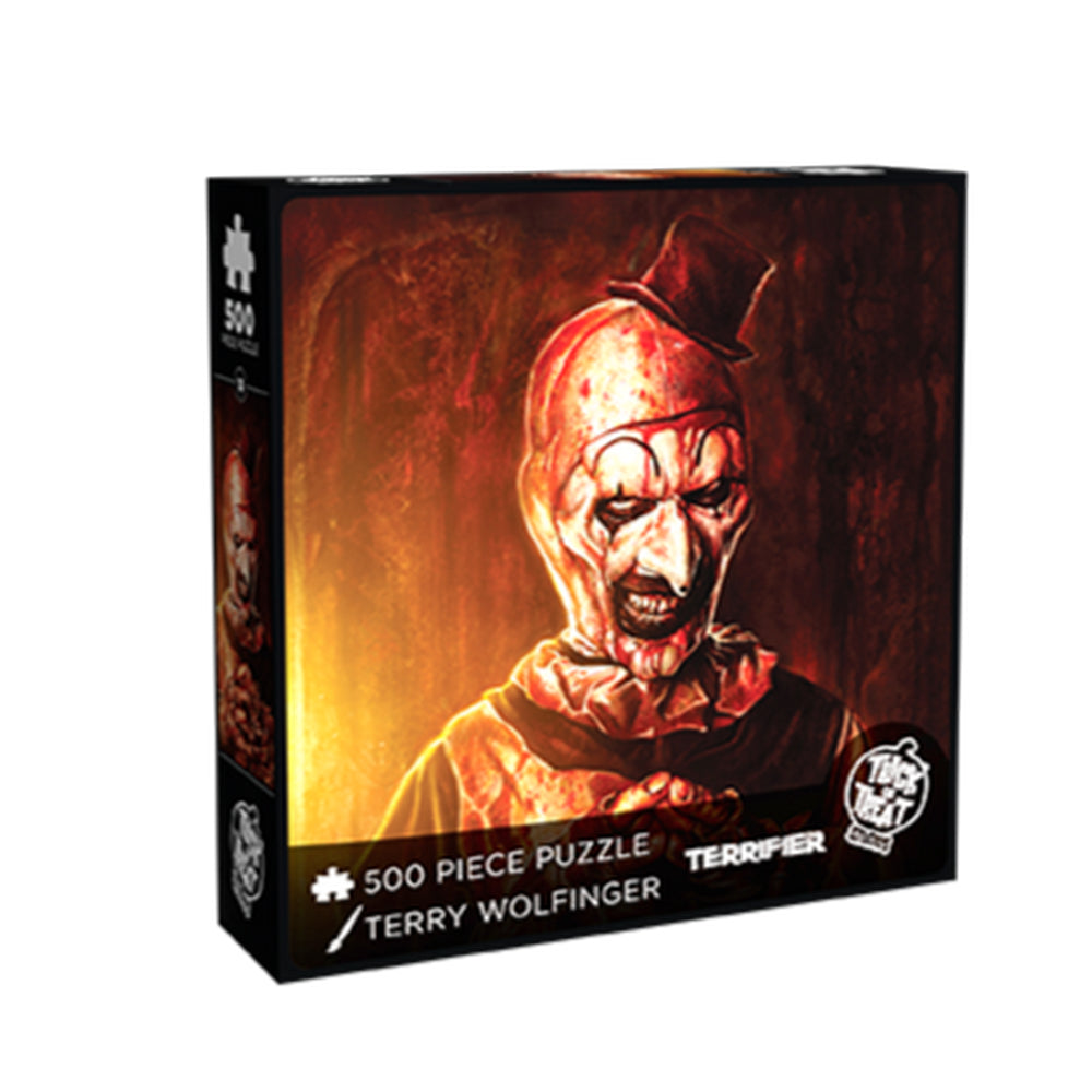 Terrifier Art The Clown 500 Pc Puzzle