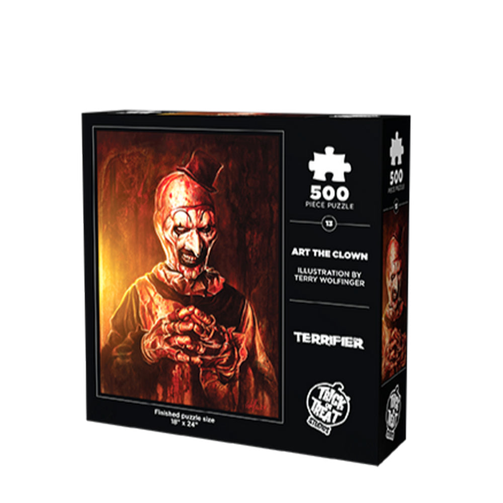 Terrifier Art The Clown 500 Pc Puzzle