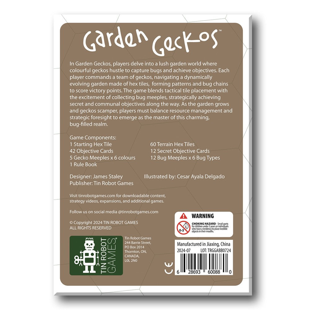 Garden Geckos: Cartoon Box Kickstarter Edition