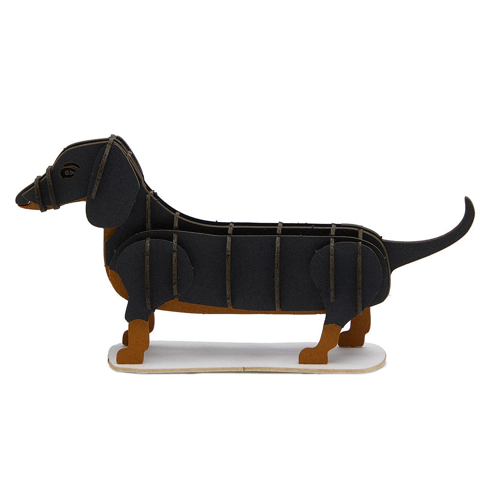 LPG Puzzles 3D Paper Dachshund