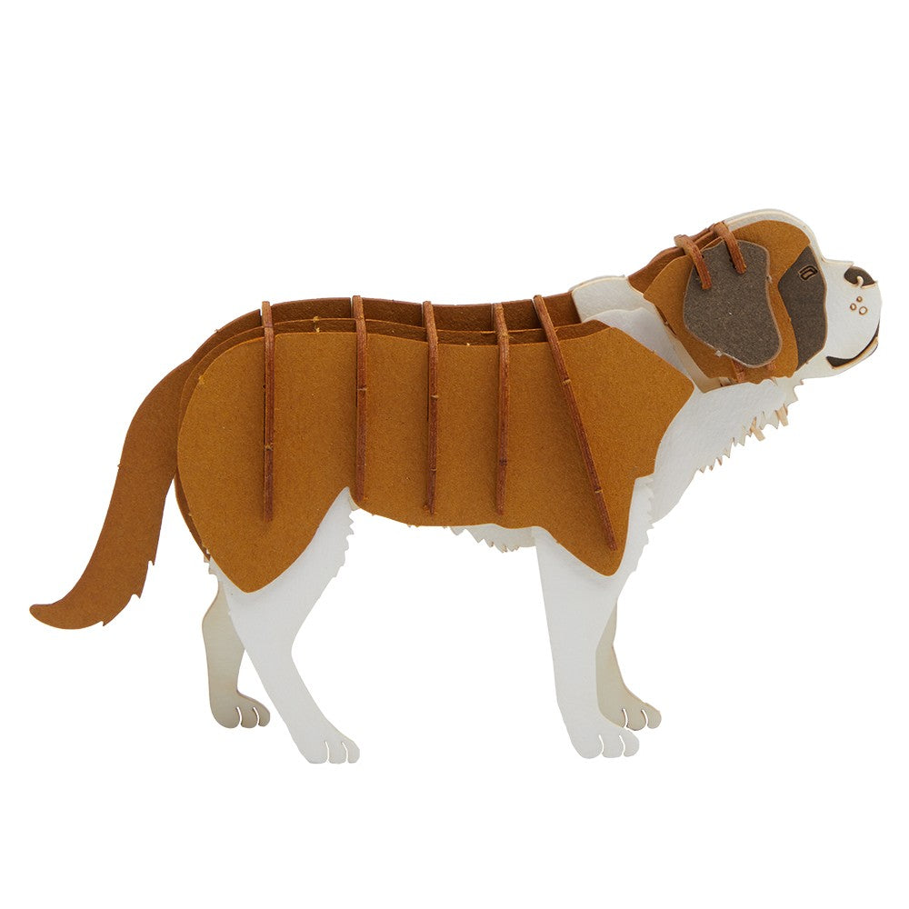 LPG Puzzles 3D Paper Saint Bernard Dog