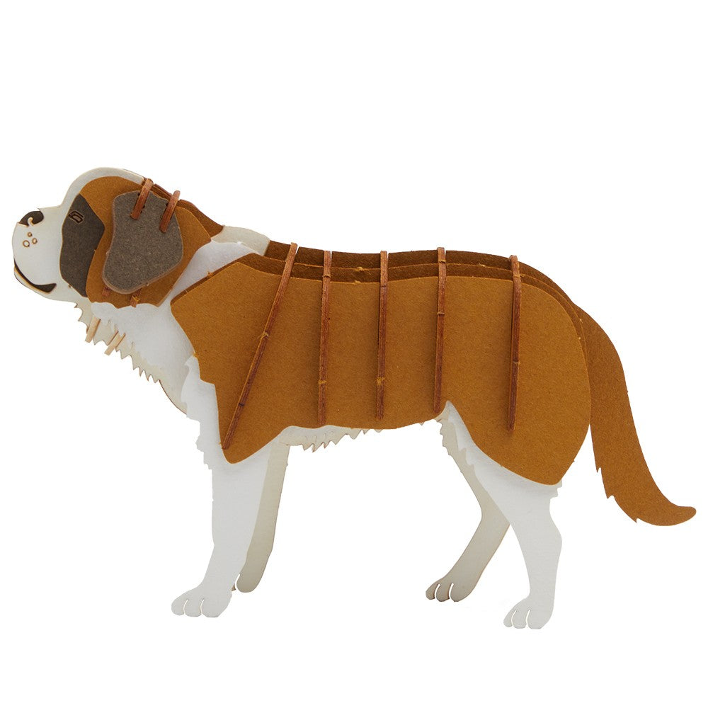 LPG Puzzles 3D Paper Saint Bernard Dog