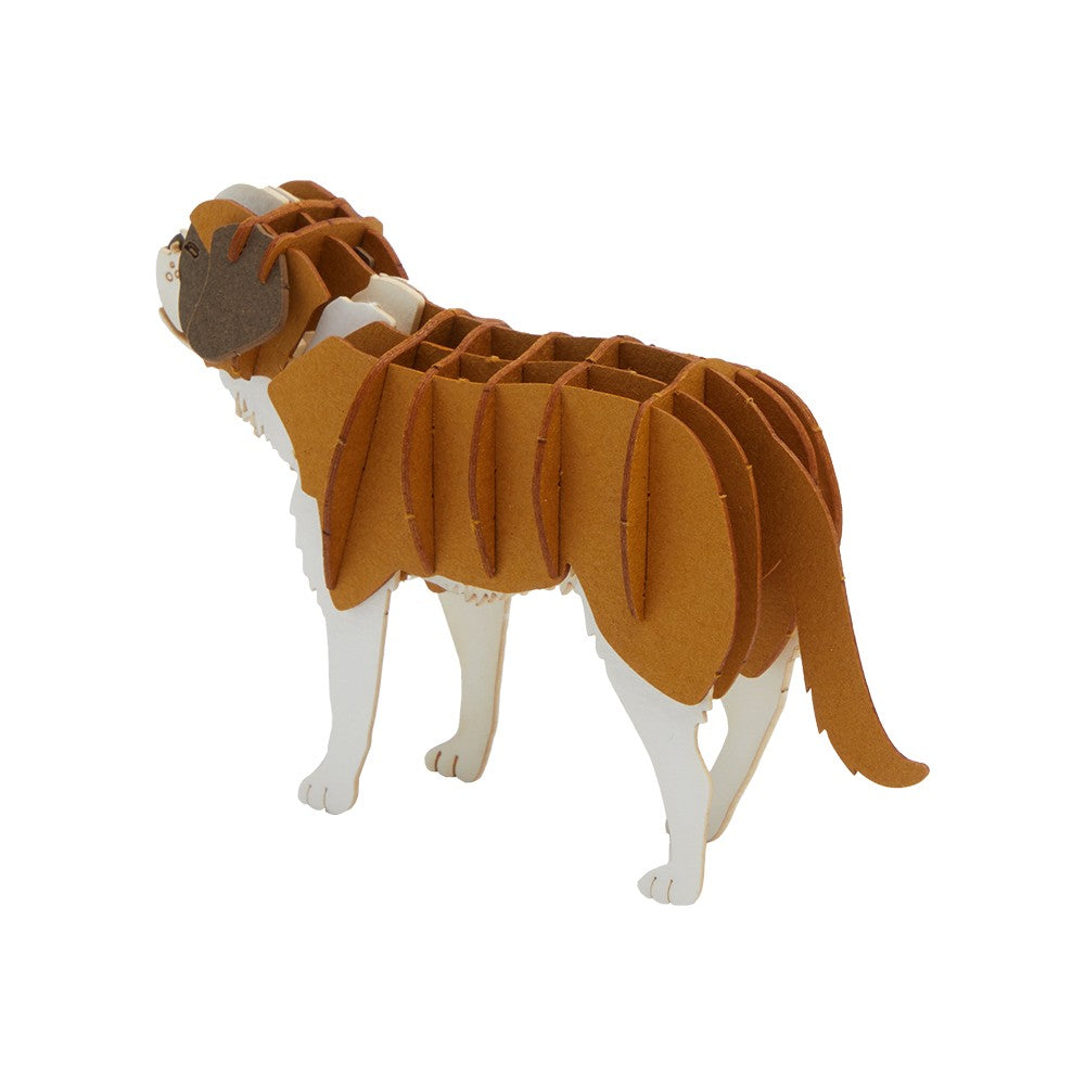 LPG Puzzles 3D Paper Saint Bernard Dog