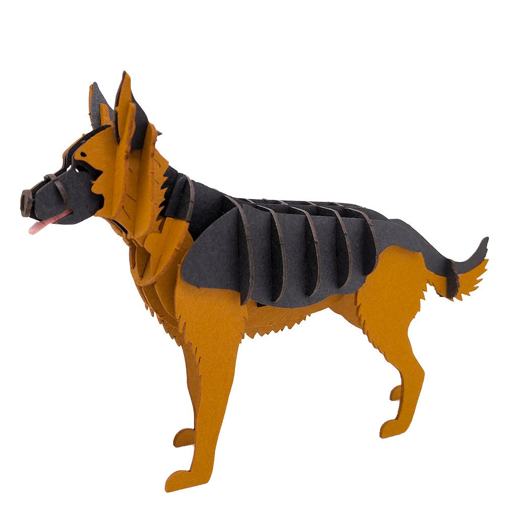 LPG Puzzles 3D Paper German Shepherd